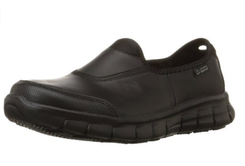 Skechers for Work Women's Sure Track Slip-Resistant Shoe