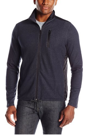 Kenneth Cole New York Men's Terry Zip Mock