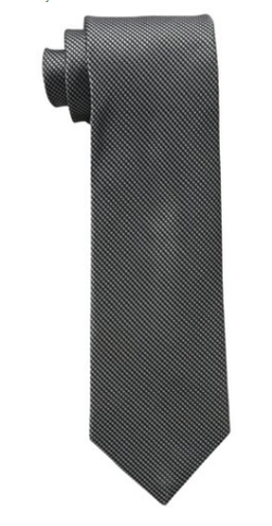 Calvin Klein Men's Steel Micro Solid Tie